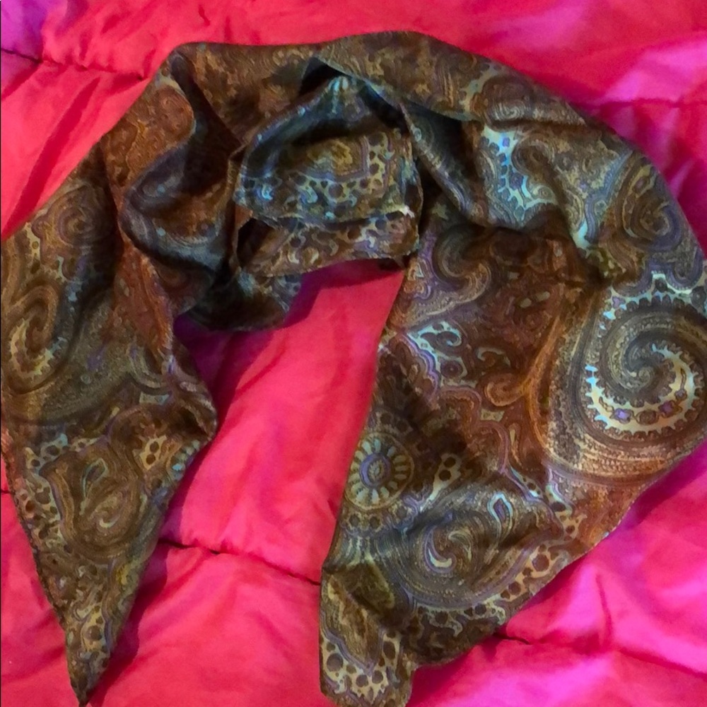 Vintage silk scarf